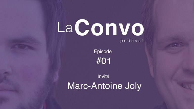 La convo EP 01 – Marc-Antoine Joly : Découvrez l’artiste derrière le projet Joly